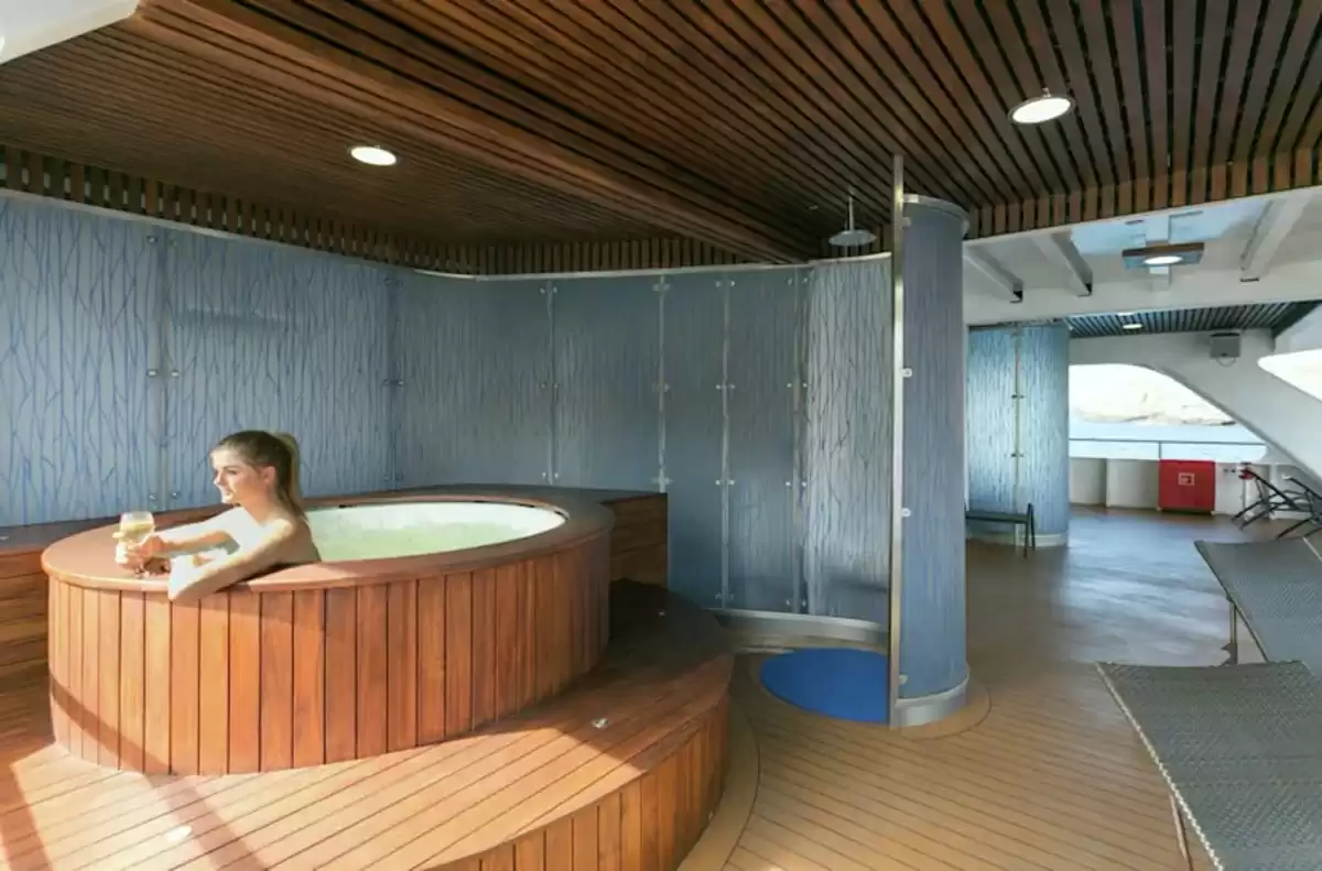 le MS Santa Cruz II :  cabine 2