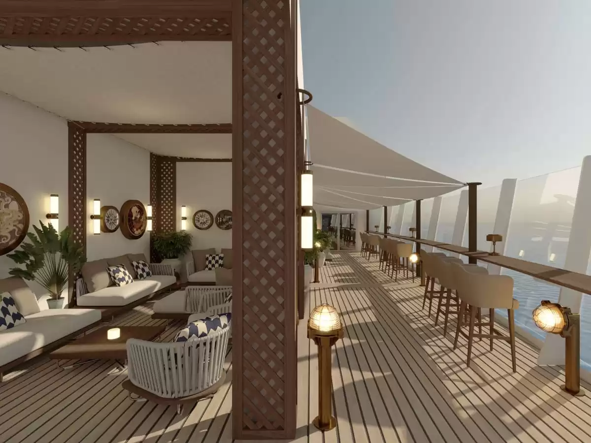 le MSC Euribia :  cabine 68