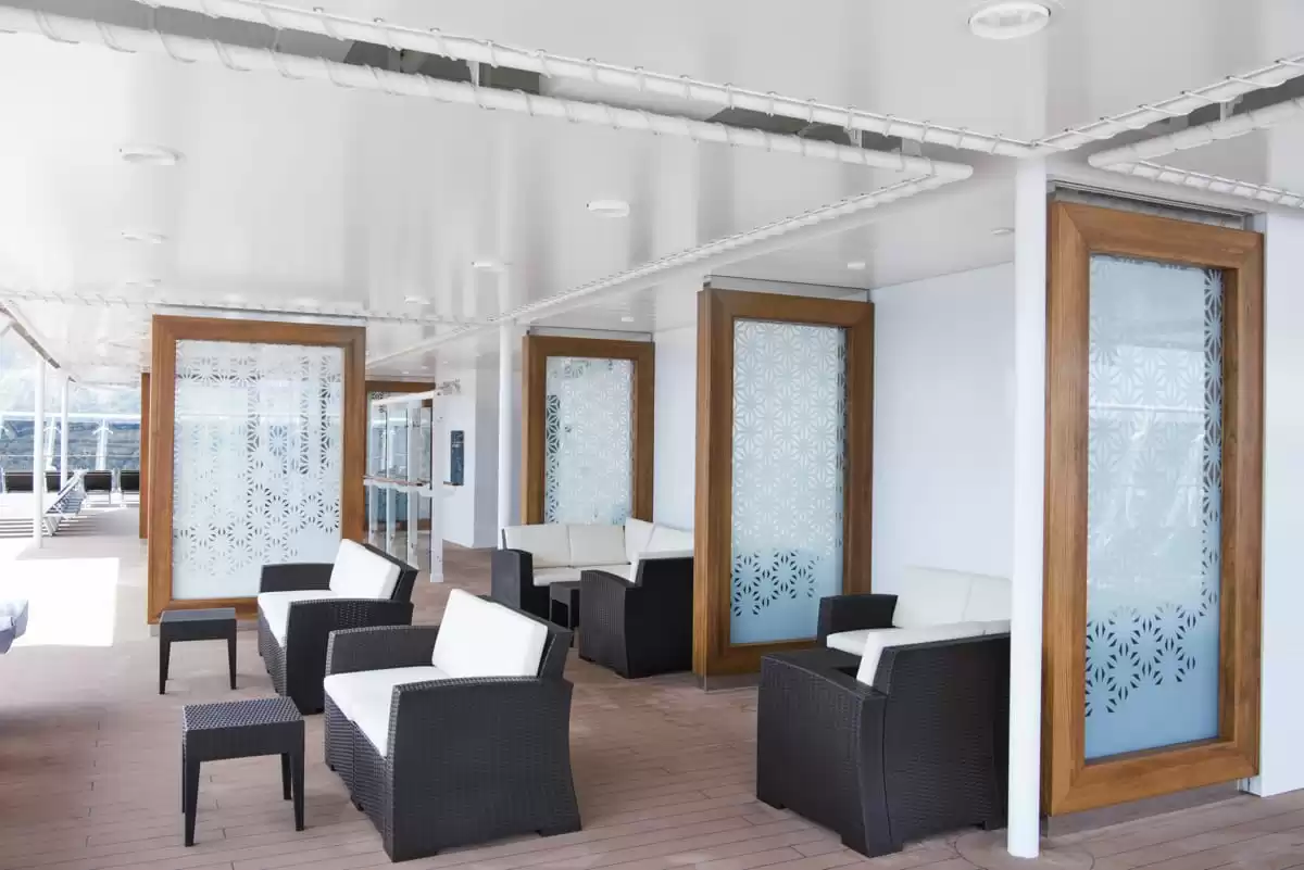 le MSC Virtuosa :  cabine 0