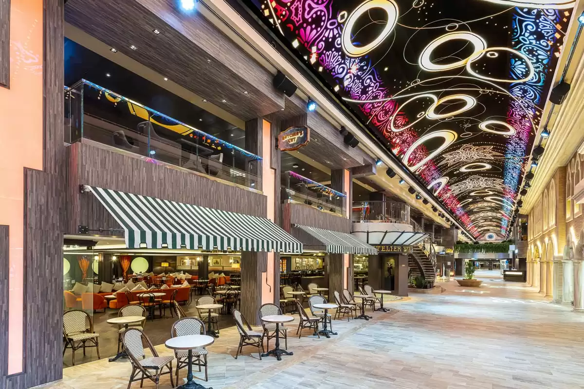 le MSC Virtuosa :  cabine 8