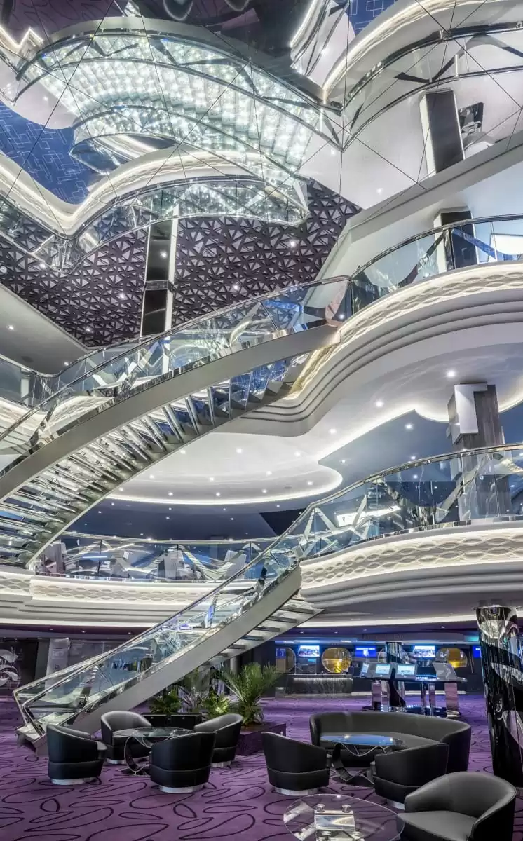 le MSC Virtuosa :  cabine 45