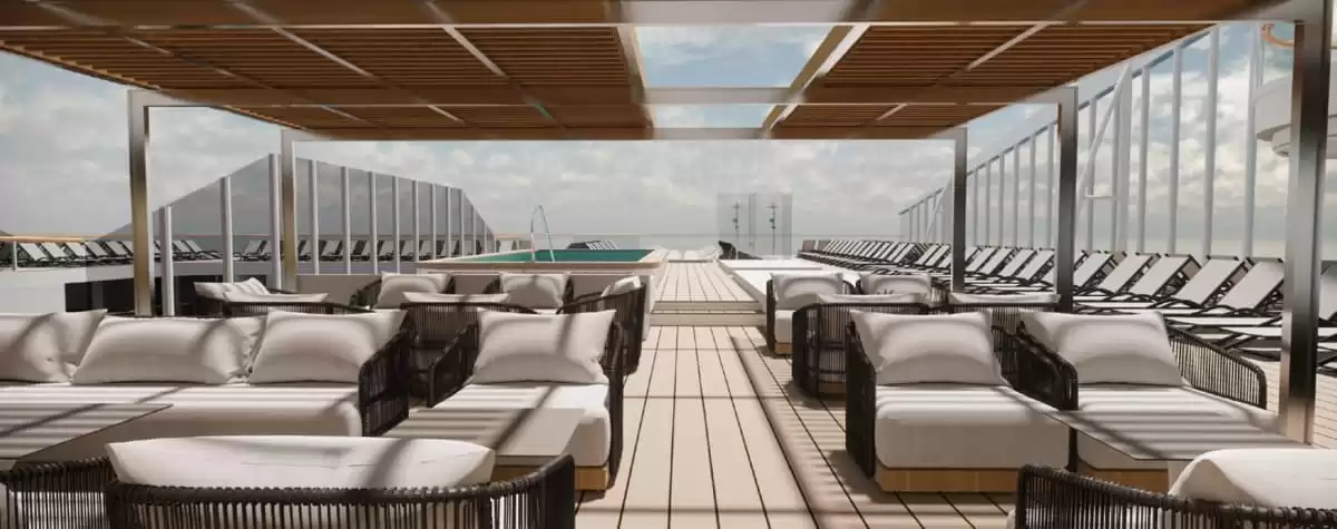 le MSC World Europa :  cabine 6