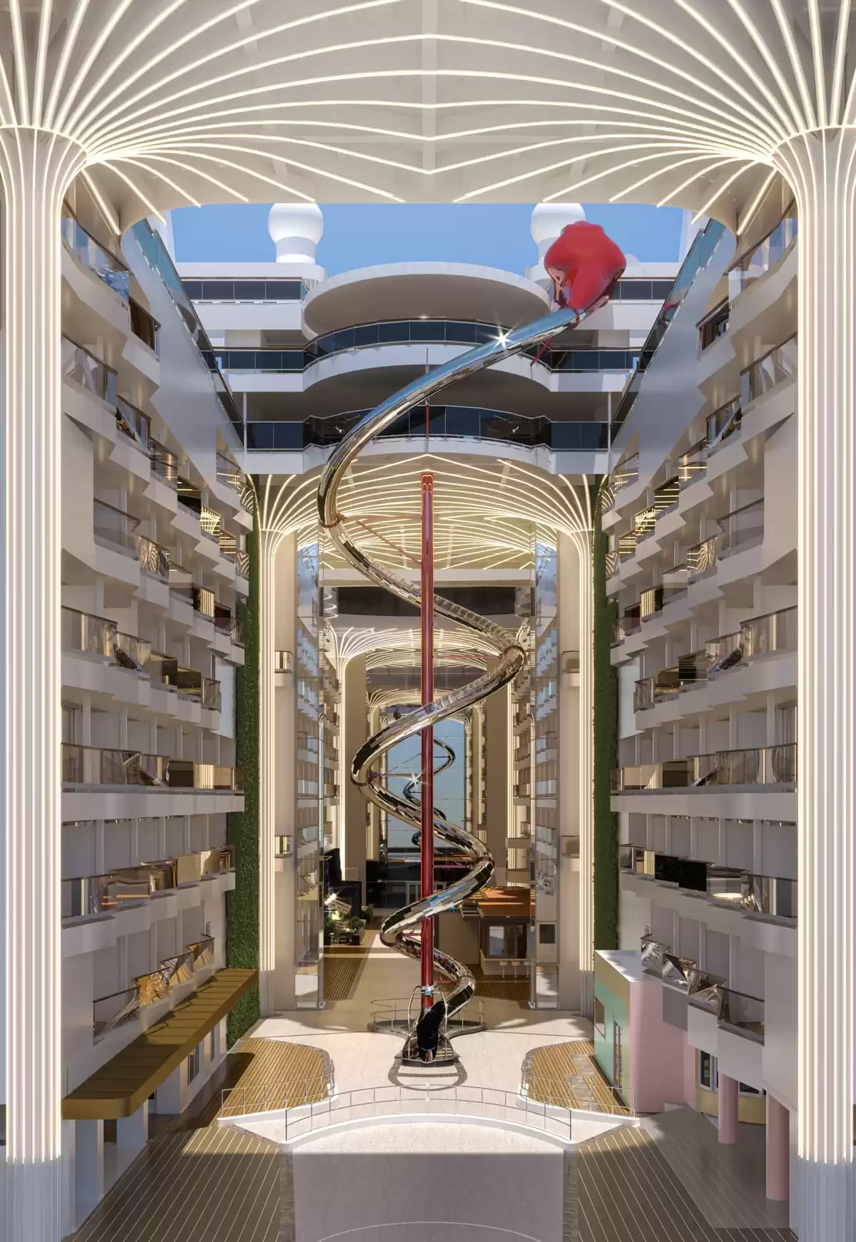 le MSC World Europa :  cabine 3