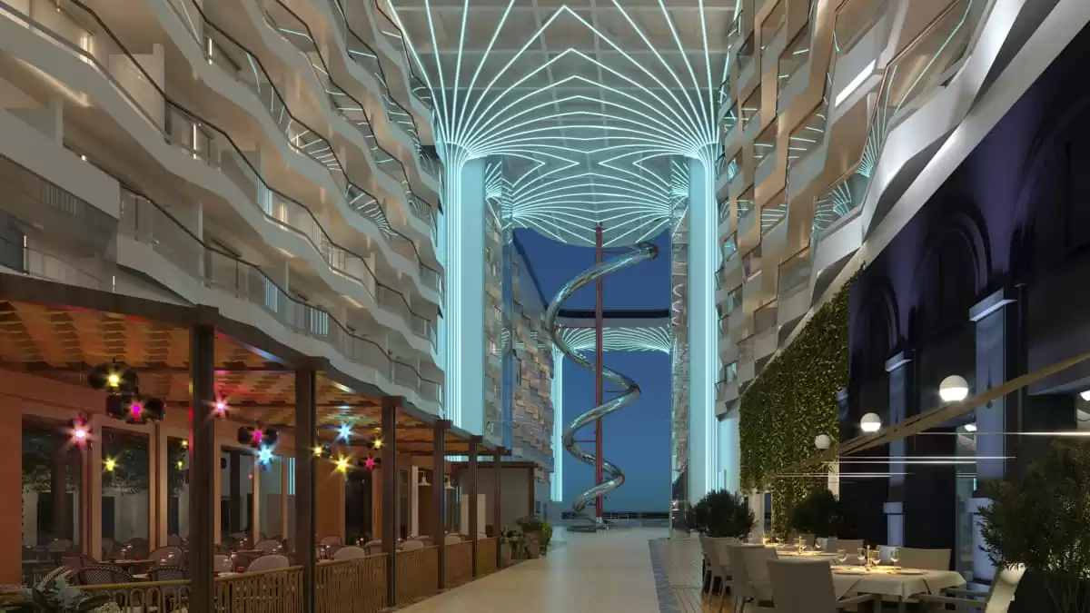 le MSC World Europa :  cabine 1