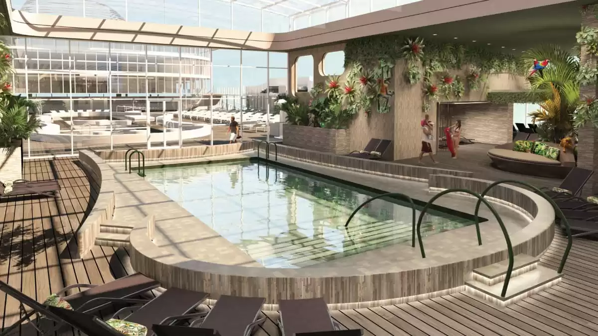 le MSC World Europa :  cabine 0