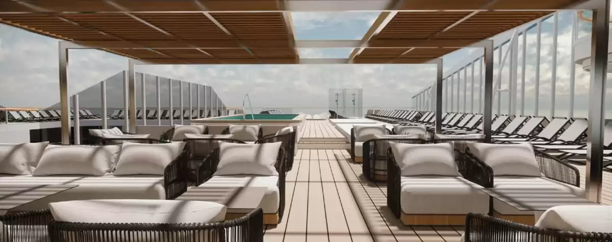 le MSC World Europa :  cabine 0