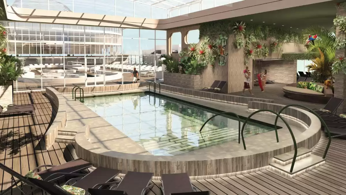 le MSC World Europa :  cabine 6