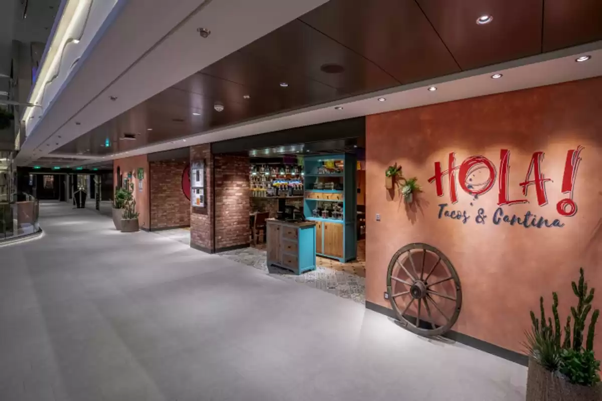 le MSC World Europa :  cabine 44