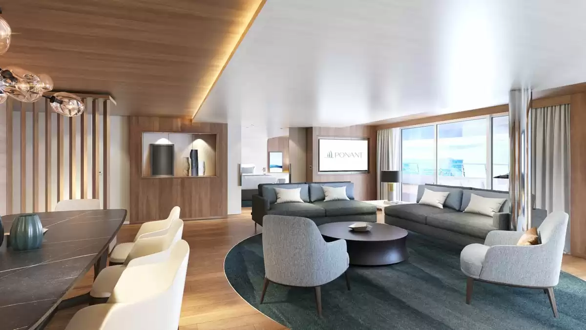 le Le Commandant Charcot :  cabine 1