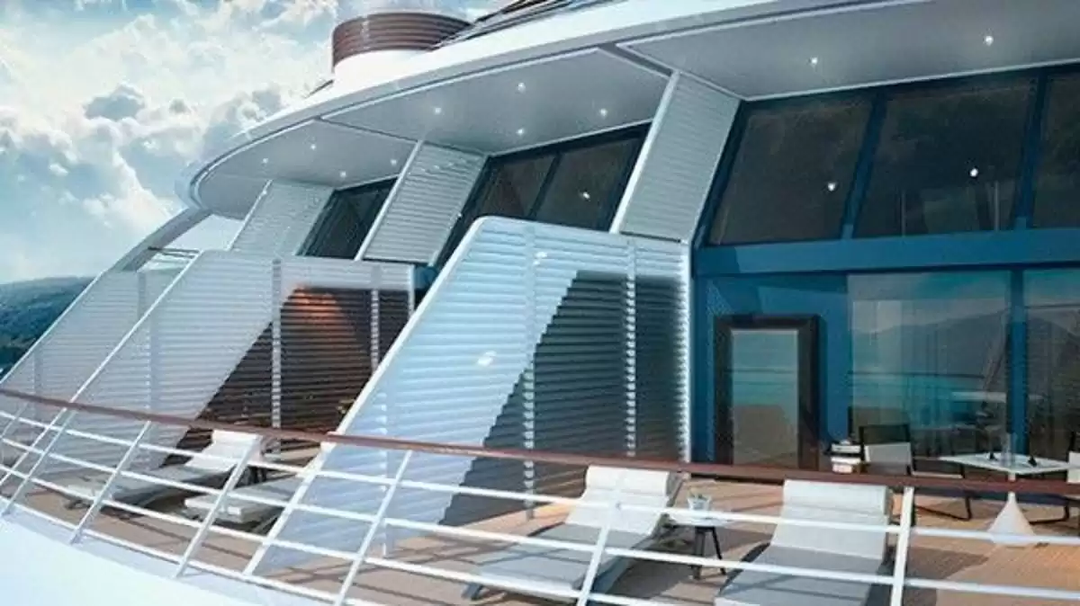 le Le Commandant Charcot :  cabine 5