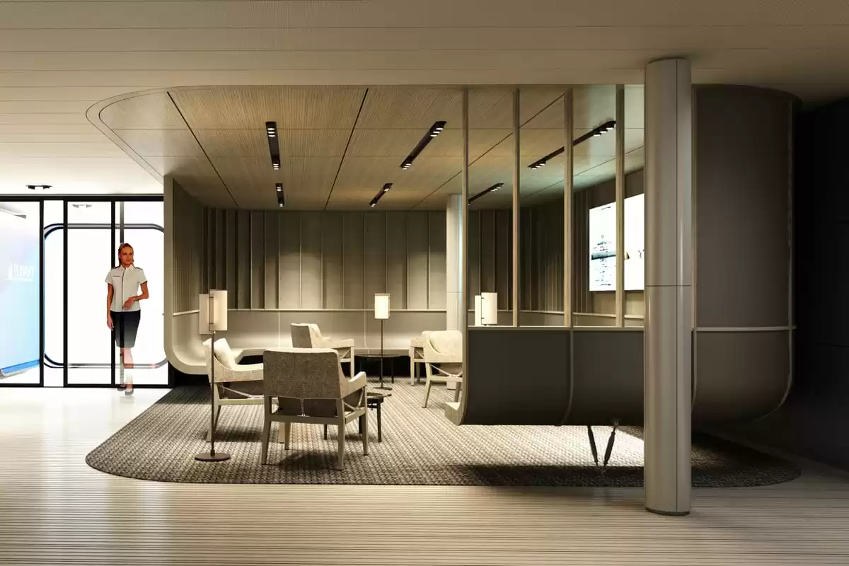 le Le Commandant Charcot :  cabine 9