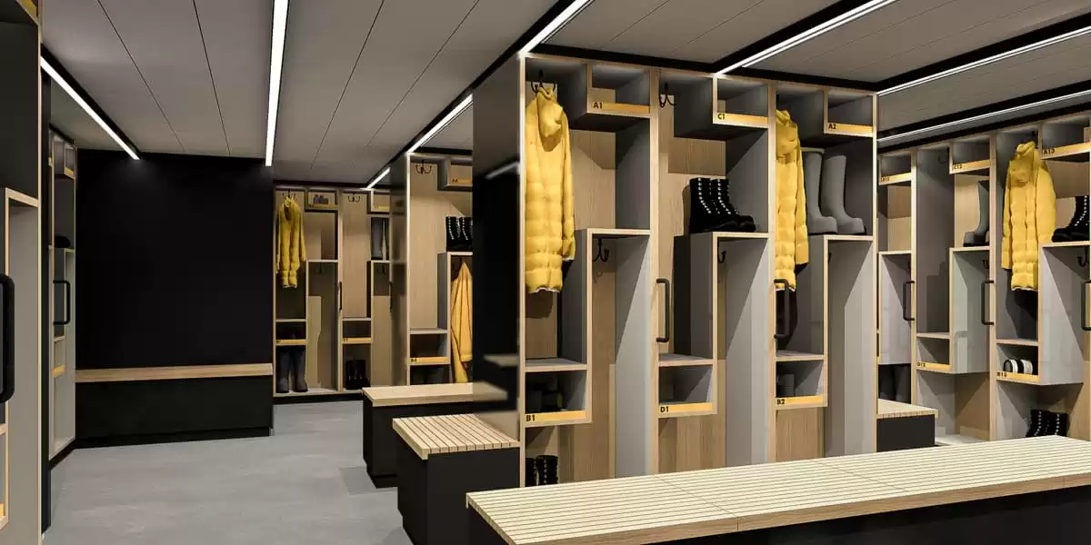 le Ultramarine :  cabine 21