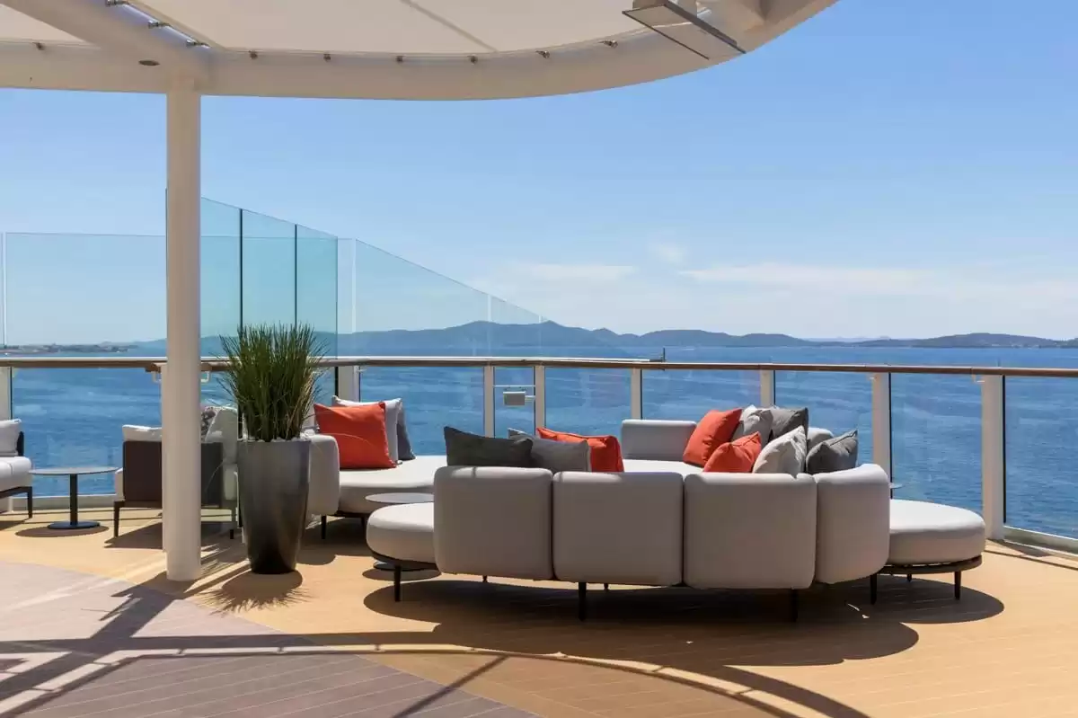 le Silver Ray :  cabine 21