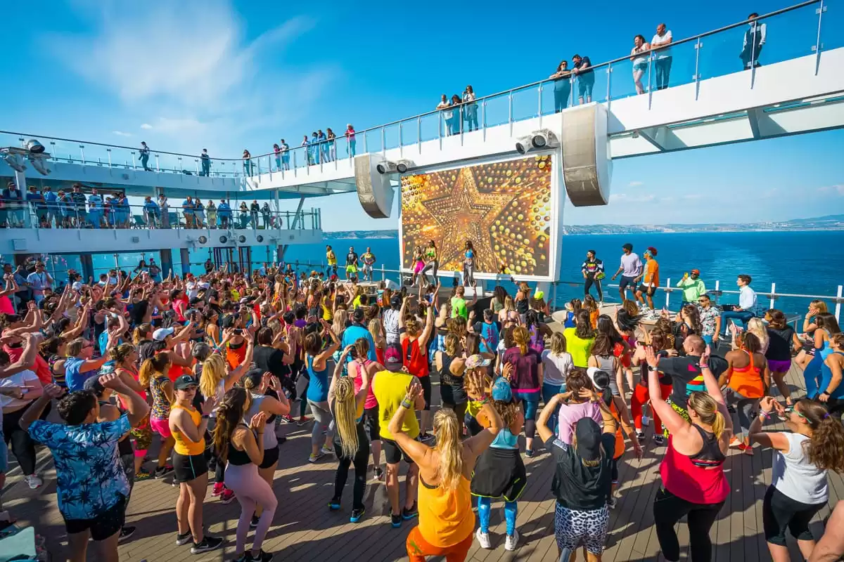 le Costa Toscana Zumba :  cabine 3