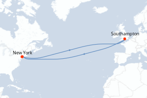 Itinéraire : Europe du Nord & Atlantique NE