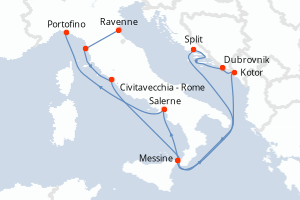 Itinéraire : Méditerranée & mers adjacentes