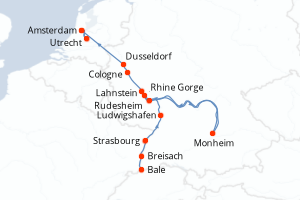 Itinéraire : Rhin · Main · Moselle