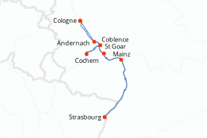 Itinéraire : Rhin · Main · Moselle