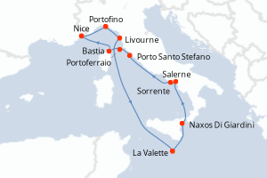 Itinéraire : Méditerranée & mers adjacentes