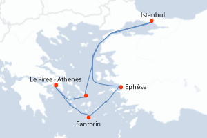Itinéraire : Méditerranée & mers adjacentes