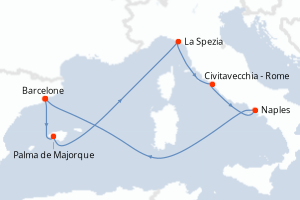 Itinéraire : Méditerranée & mers adjacentes
