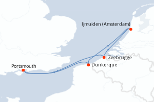 Itinéraire : Europe du Nord & Atlantique NE