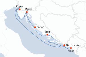 Itinéraire : Méditerranée & mers adjacentes
