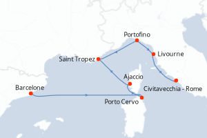 Itinéraire : Méditerranée & mers adjacentes