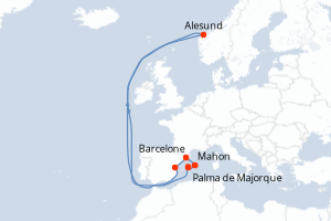 Itinéraire : Méditerranée & mers adjacentes