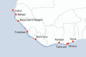 Itinéraire : Afrique