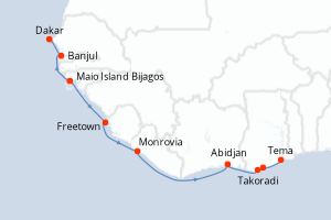 Itinéraire : Afrique