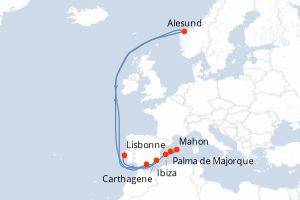 Itinéraire : Méditerranée & mers adjacentes