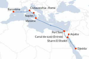 Itinéraire : Asie, Océan Indien & Moyen-Orient