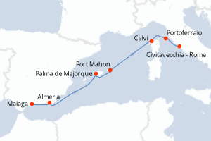 Itinéraire : Méditerranée & mers adjacentes