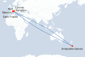 Itinéraire : Méditerranée & mers adjacentes