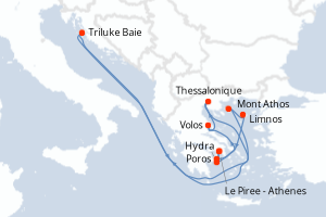 Itinéraire : Méditerranée & mers adjacentes