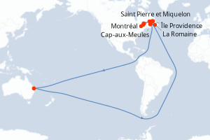 Itinéraire : Amériques
