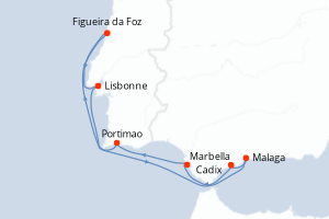 Itinéraire : Méditerranée & mers adjacentes