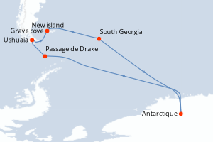Itinéraire : Antarctique