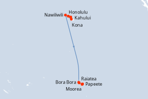 Itinéraire : Pacifique & Océanie