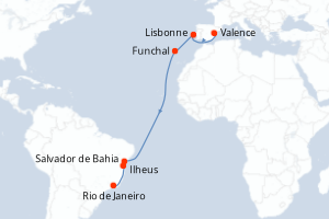 Itinéraire : Amériques