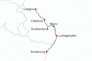 Itinéraire : Rhin · Main · Moselle