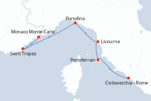 Itinéraire : Méditerranée & mers adjacentes