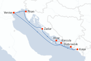 Itinéraire : Méditerranée & mers adjacentes