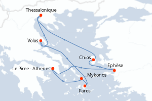 Itinéraire : Méditerranée & mers adjacentes