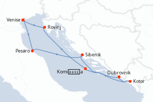 Itinéraire : Méditerranée & mers adjacentes