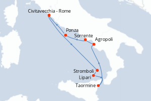 Itinéraire : Méditerranée & mers adjacentes
