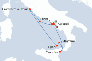 Itinéraire : Méditerranée & mers adjacentes