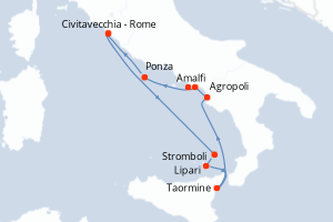 Itinéraire : Méditerranée & mers adjacentes