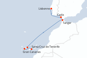 Itinéraire : Europe du Nord & Atlantique NE